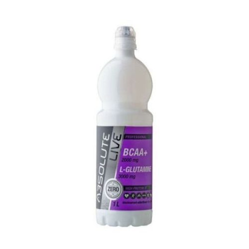 Absolute live bcca + l glutamine ribizli - bodzavirág ital 1000 ml