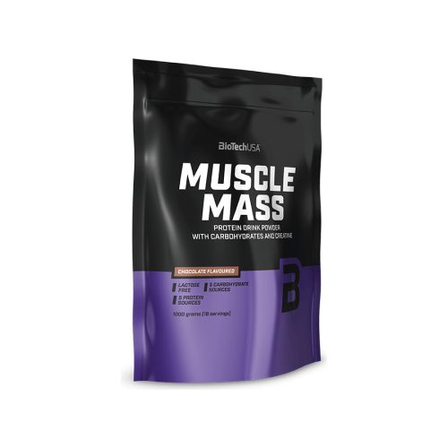 Muscle Mass 1000g csokoládé - BioTech USA