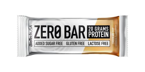 Biotech zero bar chocolate chip cookies 50 g