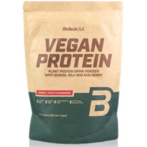 BiotechUSA vegan protein erdei gyümölcs ízű fehérje italpor 500 g