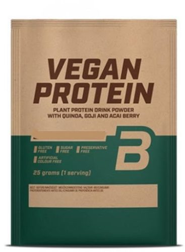 Biotech vegan protein kávé ízű fehérje italpor 25 g