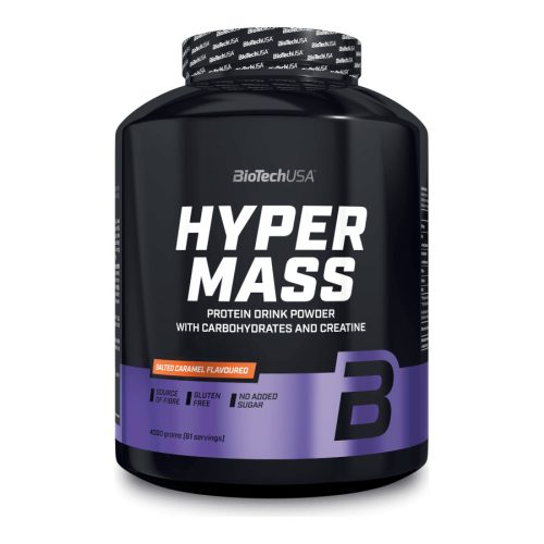 Hyper Mass 4000g sós karamell - BioTech USA