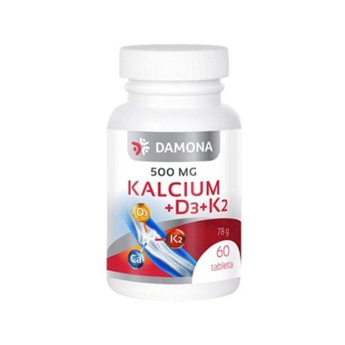 Damona kalcium d3 k2 tabletta 60 db