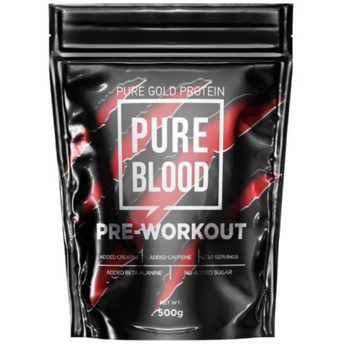 Pure Blood edzés előtti energizáló - 500g - Tutti Frutti - PureGold