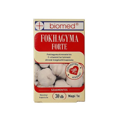 Biomed fokhagyma forte kapszula 30 db