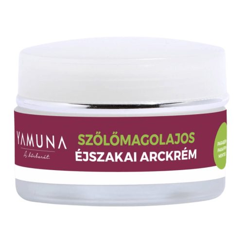 Szőlőmagolajos éjszakai arckrém 50ml