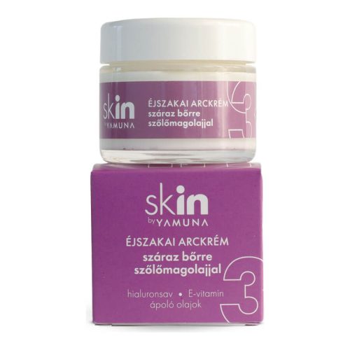 skIN by Yamuna éjszakai arckrém száraz bőrre 50 ml