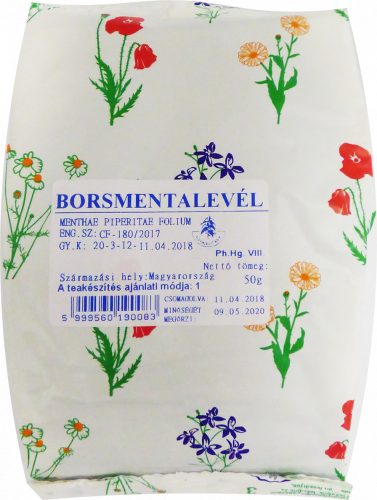 Gyógyfű borsmentalevél 50 g