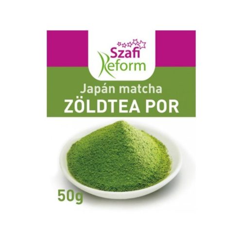 Szafi Reform japán matcha zöldteapor 50 g