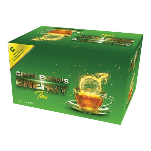 Gentlemen's Energy Tea - Citrom - 20 filter