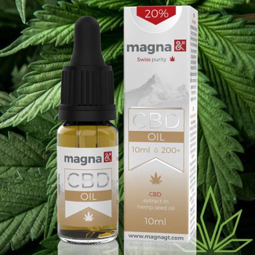 Magna G&T 20% CBD kendermagolajban 10 ml