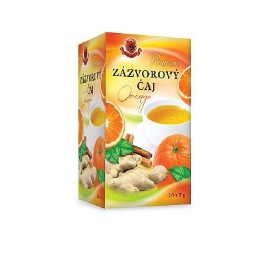 Herbex prémium gyömbér tea orange 20x2g 40 g