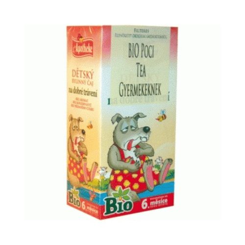 Apotheke bio gyermek tea emésztést segítő poci 20x1,5 30 g