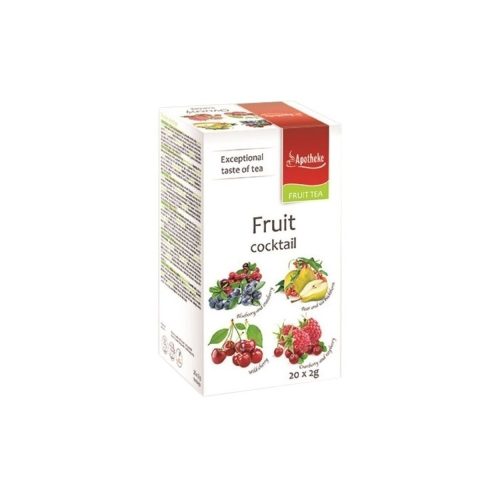 Apotheke gyümölcskoktél tea 20x2g 40 g